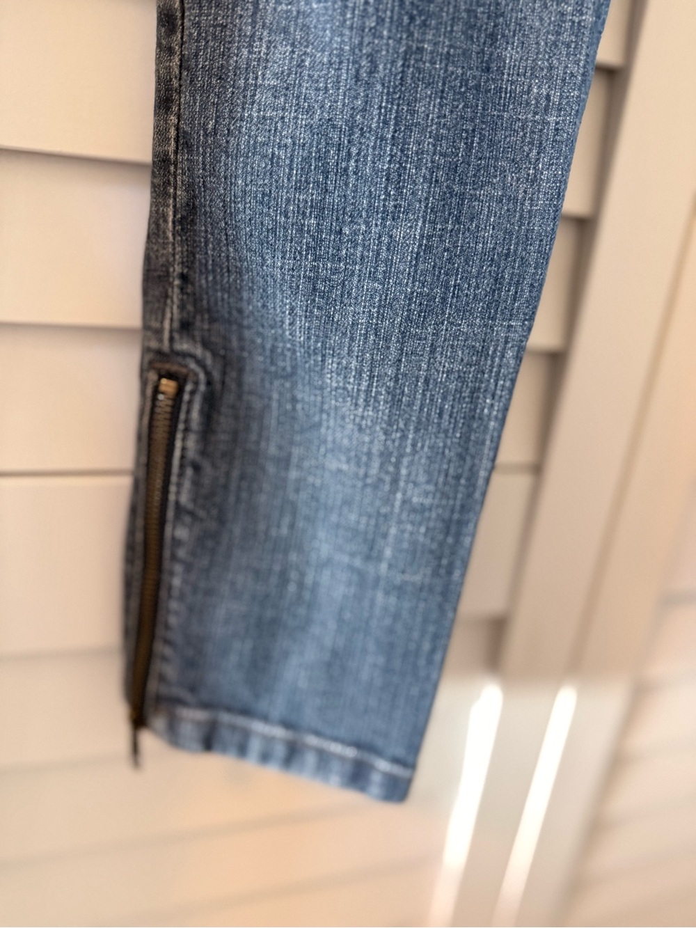 Free People Women’s Skinny Jeans With Ankle Zipper Size 27 - Picture 9 of 11